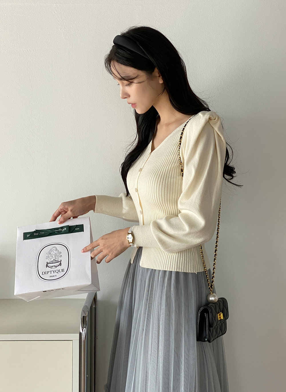 フリルプリーツチュールスカート | DHOLIC | 詳細画像7