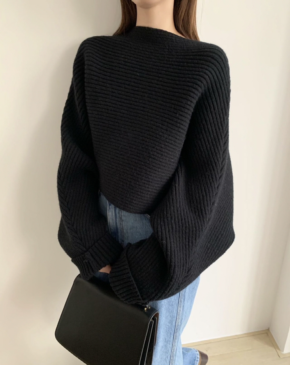 ボートネックドルマンリブニット | 詳細画像2