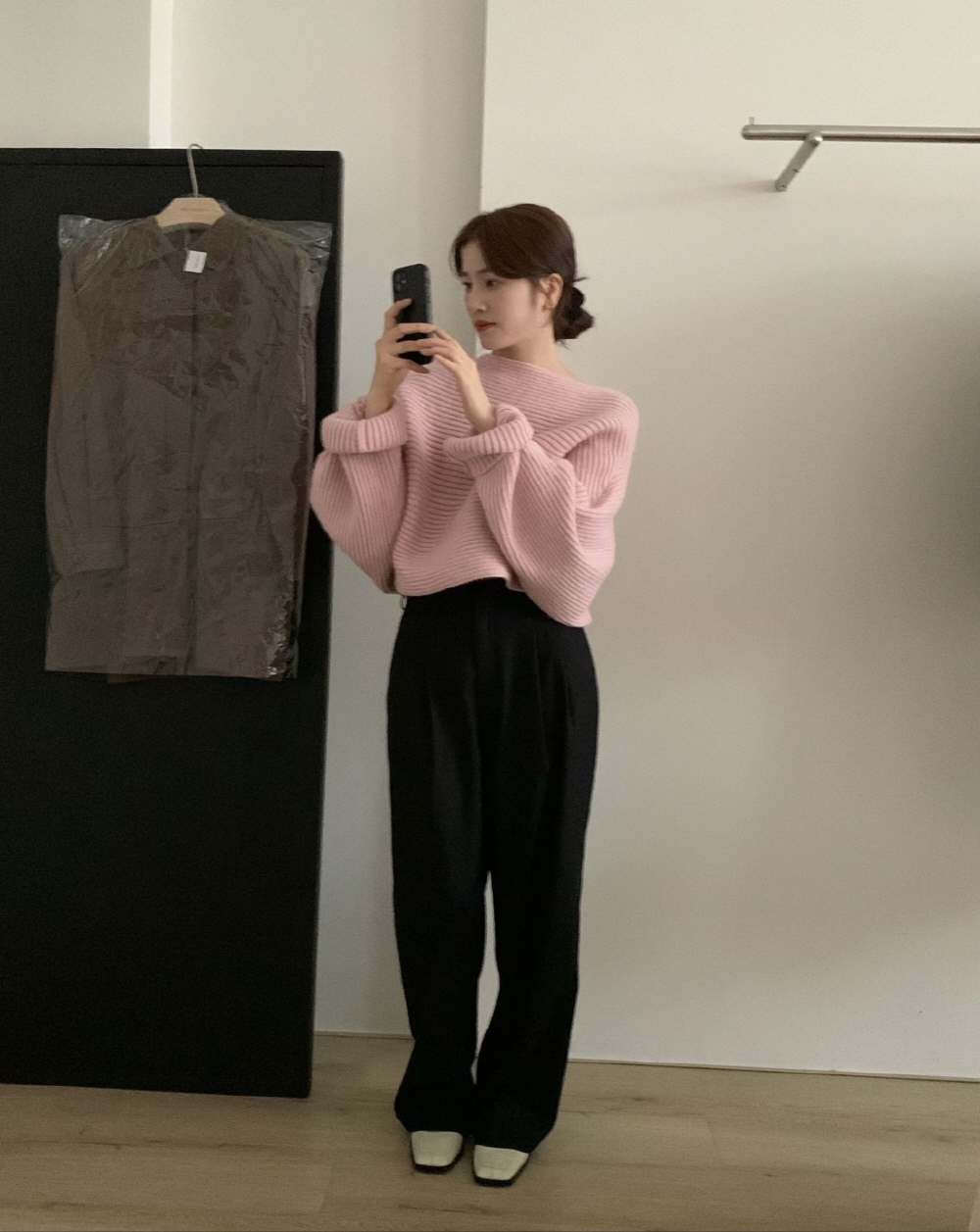 ボートネックドルマンリブニット | 詳細画像7