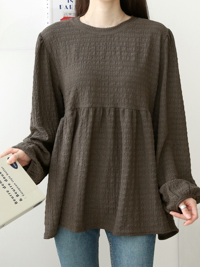 リンクルパフペプラムブラウス | 詳細画像18