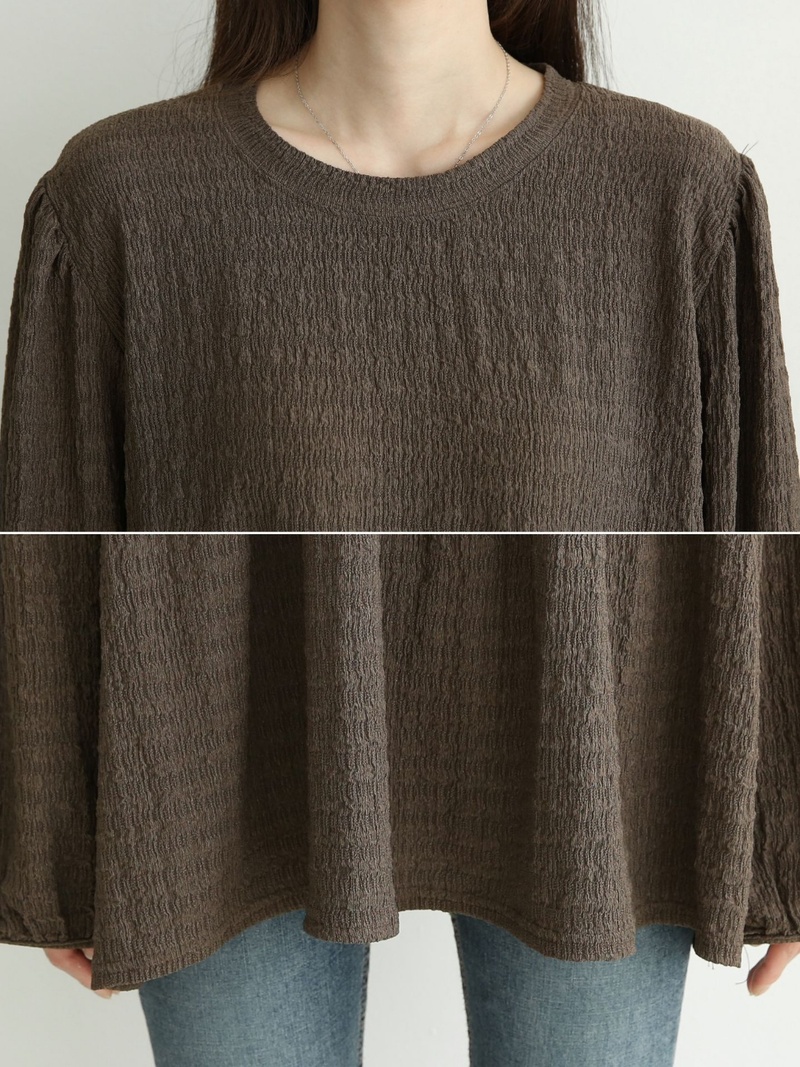 リンクルパフペプラムブラウス | 詳細画像22