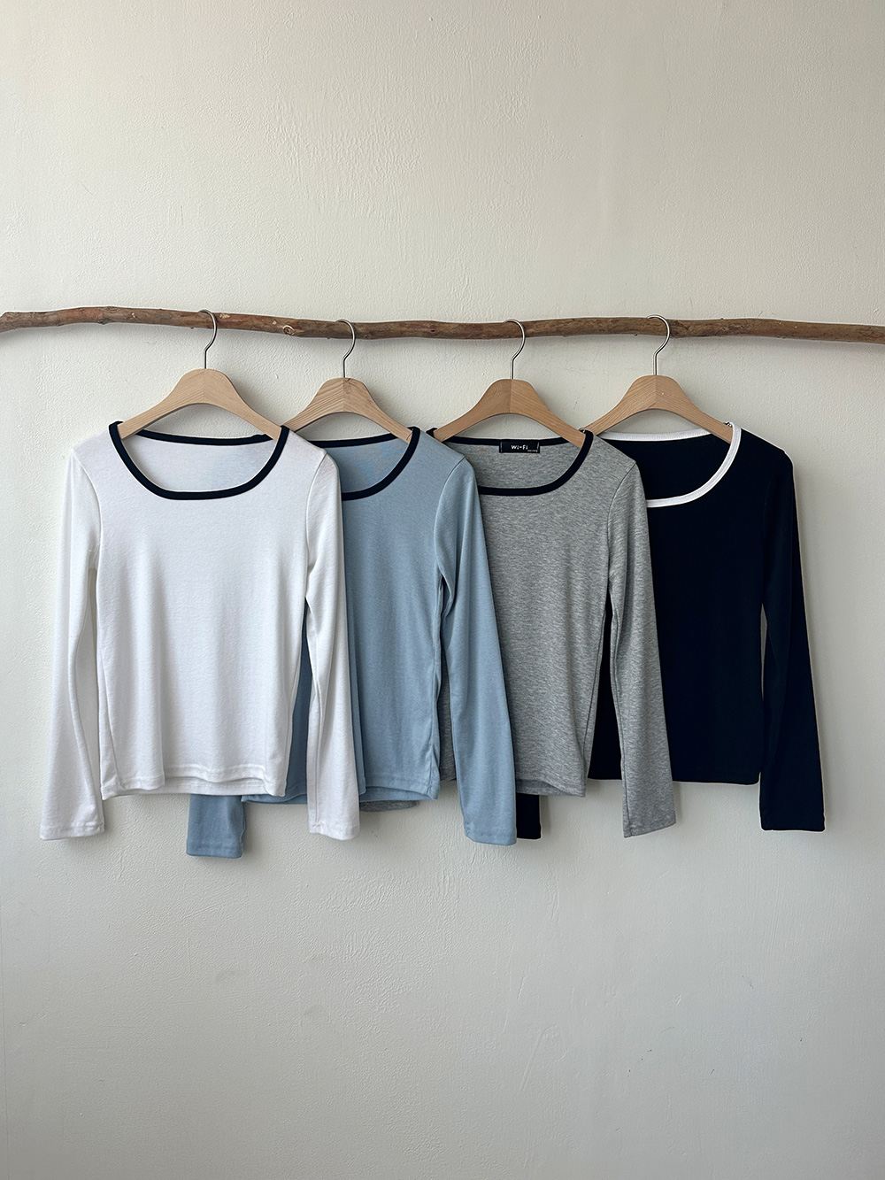 配色スクエア長袖Tシャツ | 詳細画像27