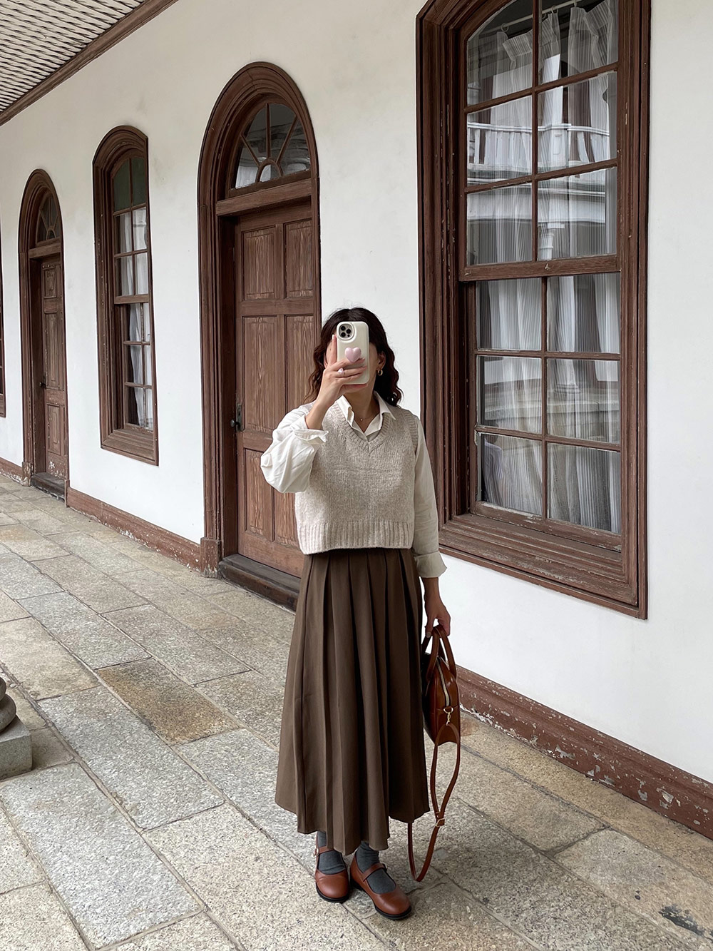 ウール混ショートニットベスト | レディースファッション通販 - DHOLIC