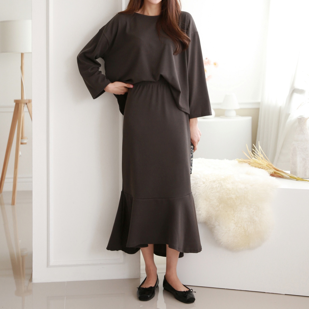 アンバランスTシャツ&マーメイドスカートSET | 詳細画像4