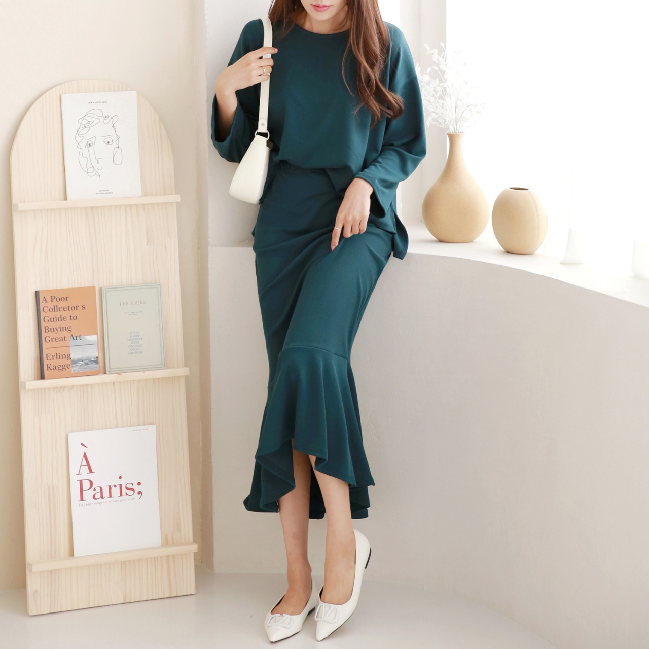 アンバランスTシャツ&マーメイドスカートSET | 詳細画像11