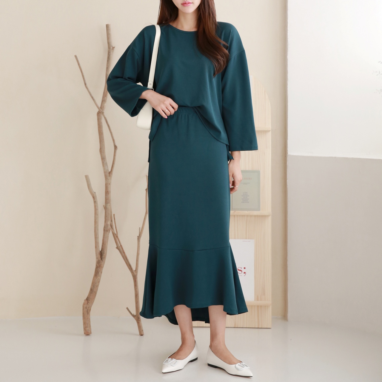 アンバランスTシャツ&マーメイドスカートSET | 詳細画像14