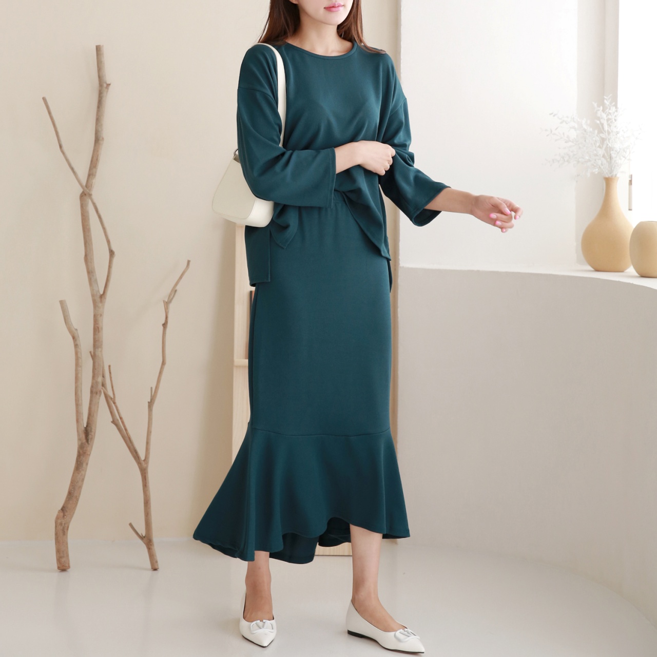 アンバランスTシャツ&マーメイドスカートSET | 詳細画像18