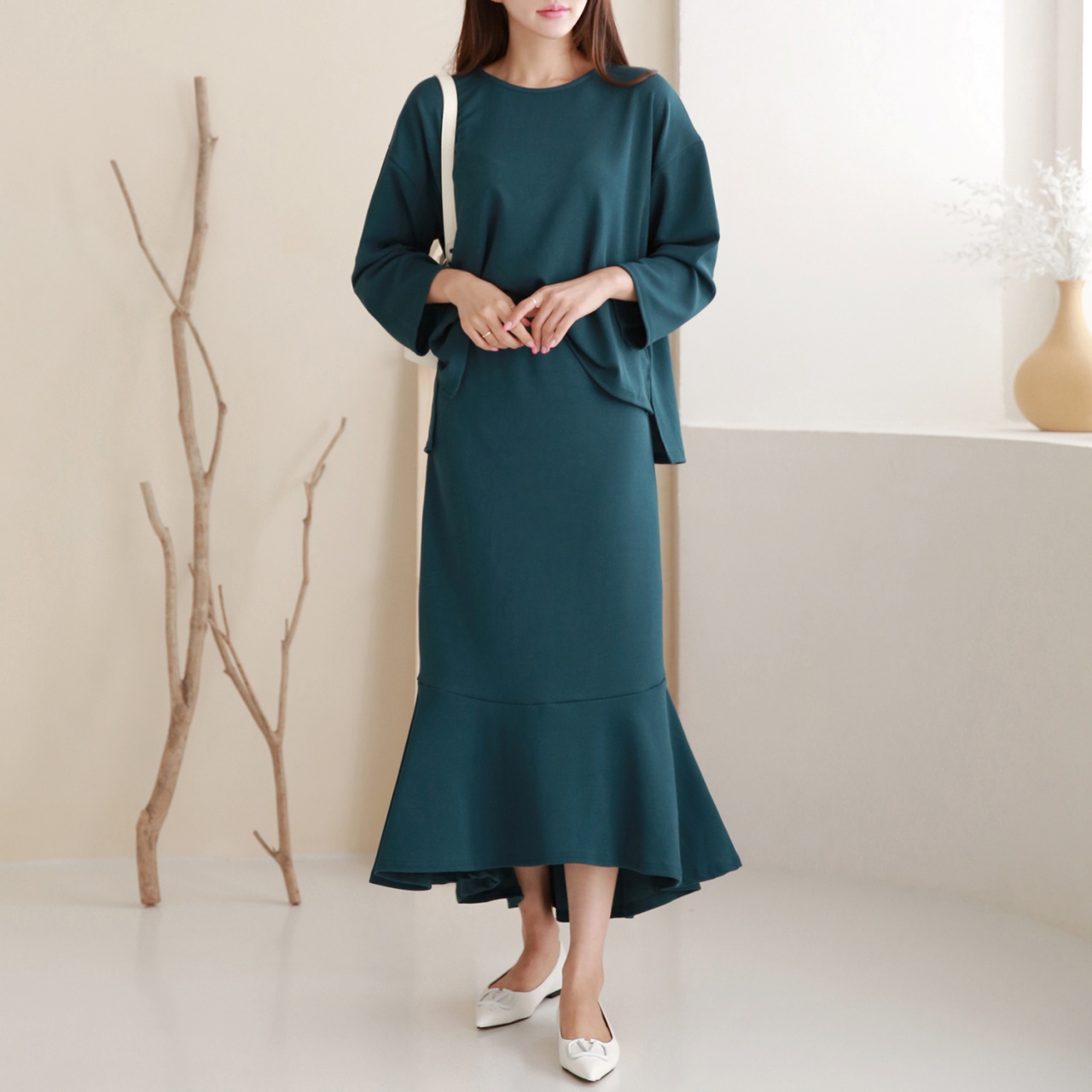 アンバランスTシャツ&マーメイドスカートSET | 詳細画像19