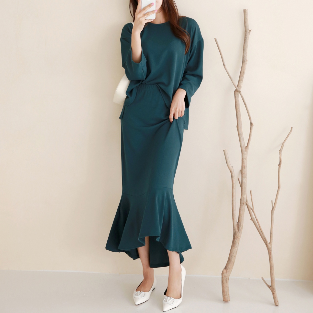 アンバランスTシャツ&マーメイドスカートSET | 詳細画像23