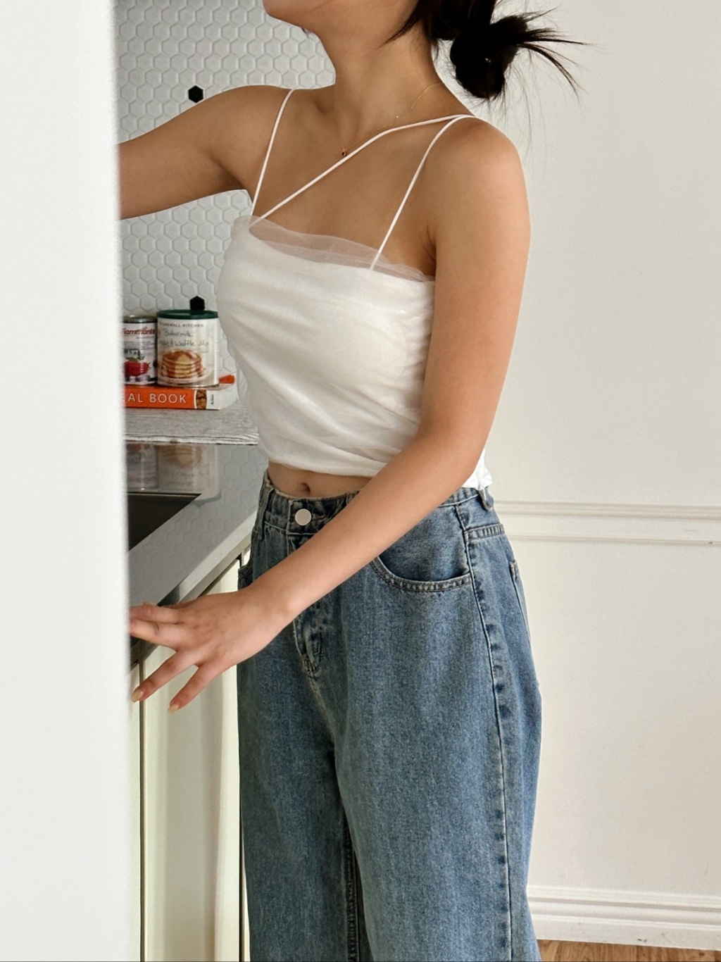 ストラップベロアチュールキャミソール | 詳細画像15