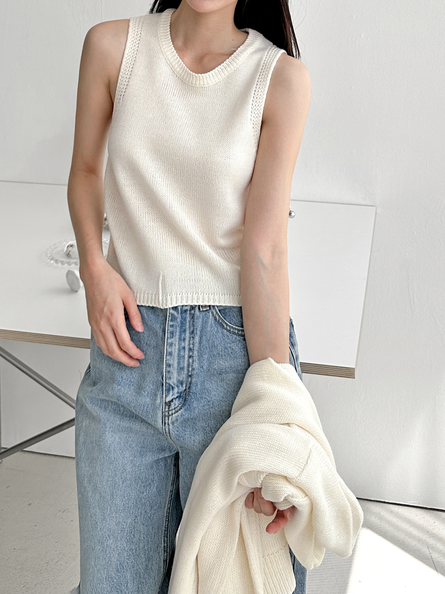 ノースリーブ&VネックニットSET | 詳細画像16