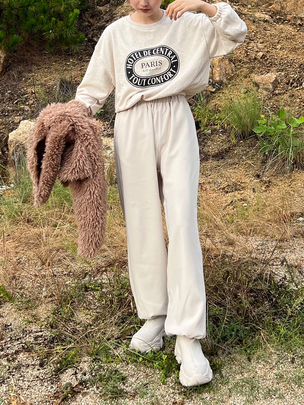 PARISクロップドスウェット | 詳細画像12