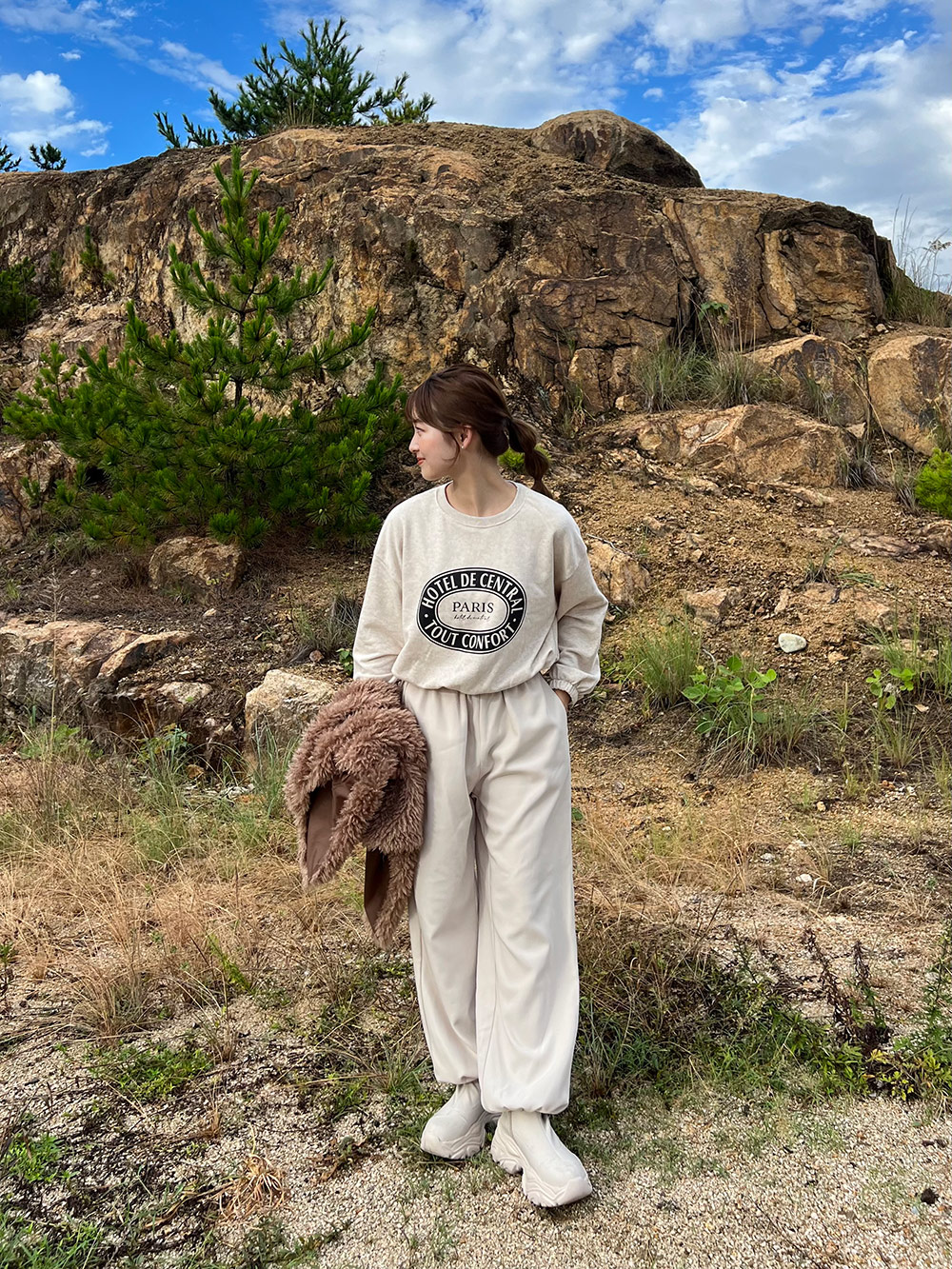 PARISクロップドスウェット | 詳細画像21