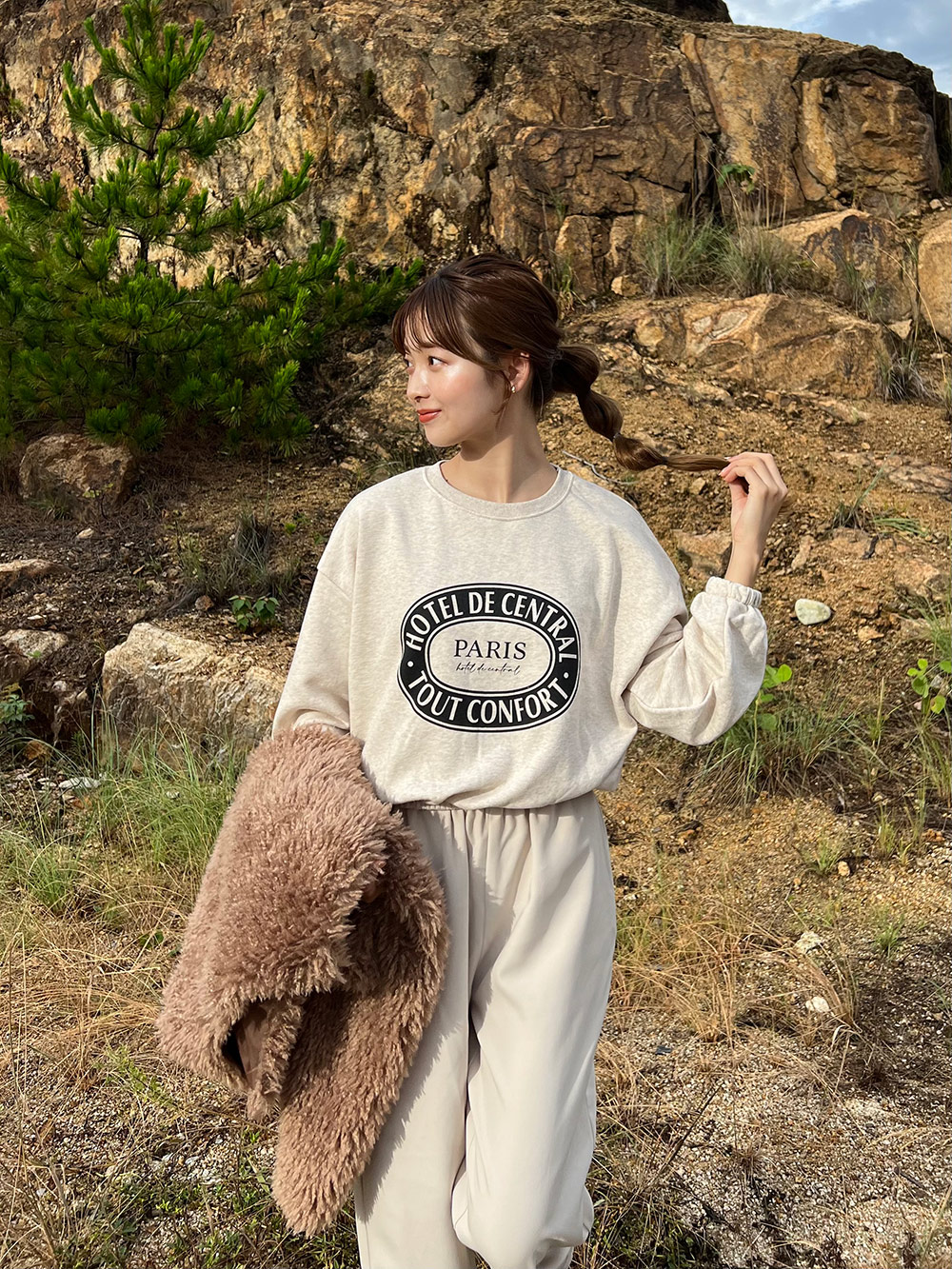 PARISクロップドスウェット | 詳細画像23