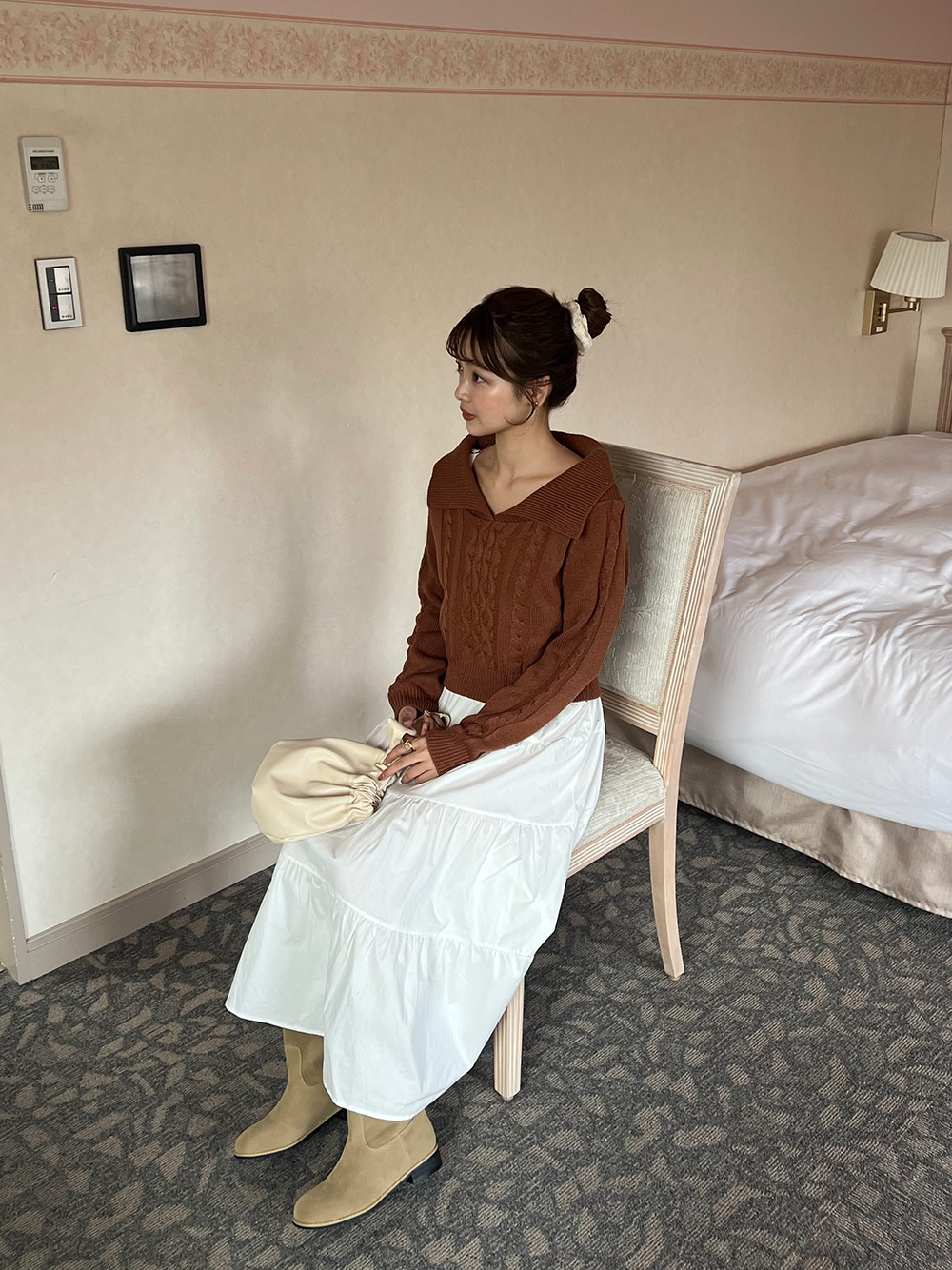 *再入荷*サロペットティアードワンピース | 詳細画像19
