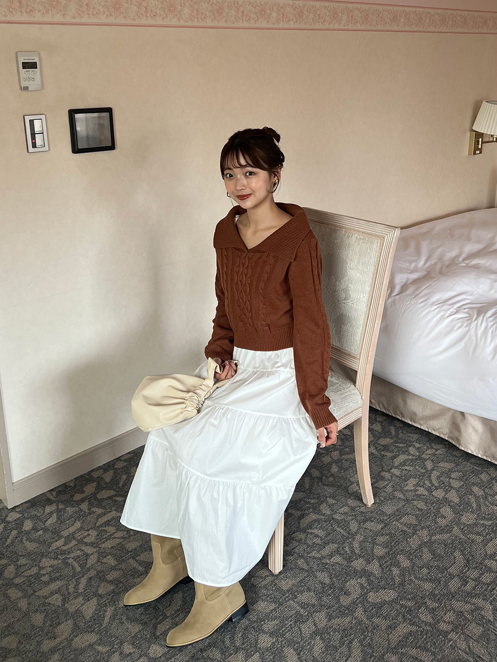 *再入荷*サロペットティアードワンピース | 詳細画像25