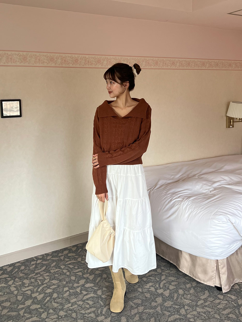*再入荷*サロペットティアードワンピース | 詳細画像29