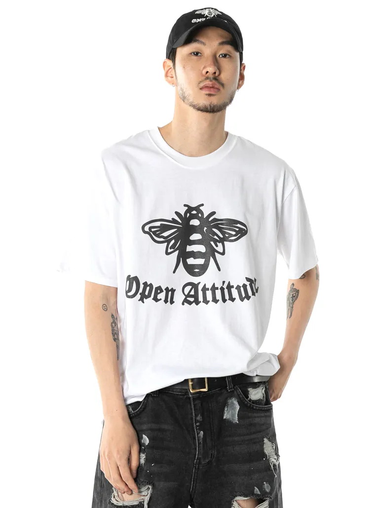 HONEY BEE半袖Tシャツ(WHITE) | 詳細画像1