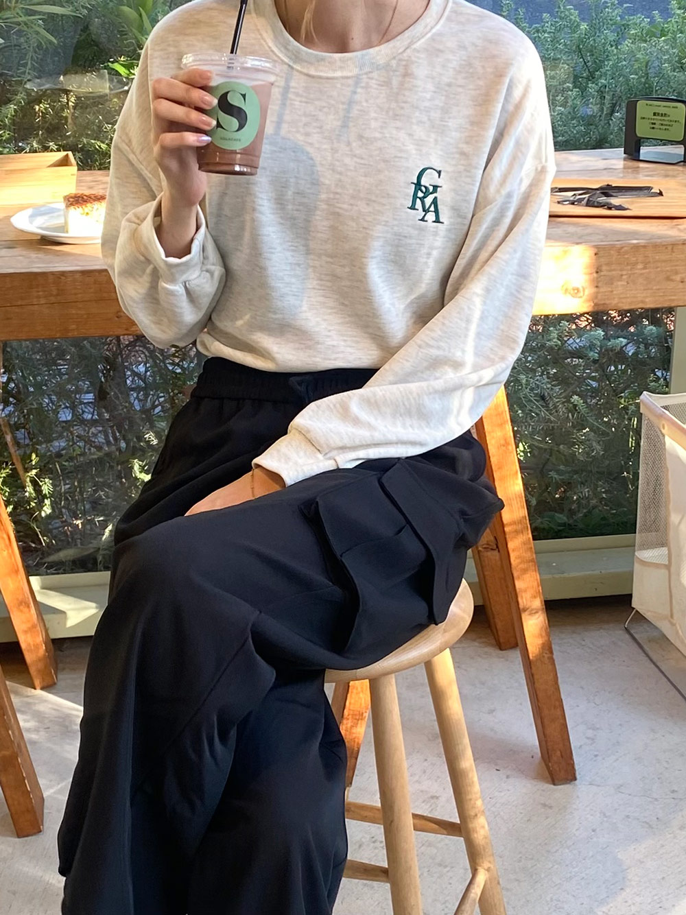 GRA刺繍スウェット | 詳細画像2