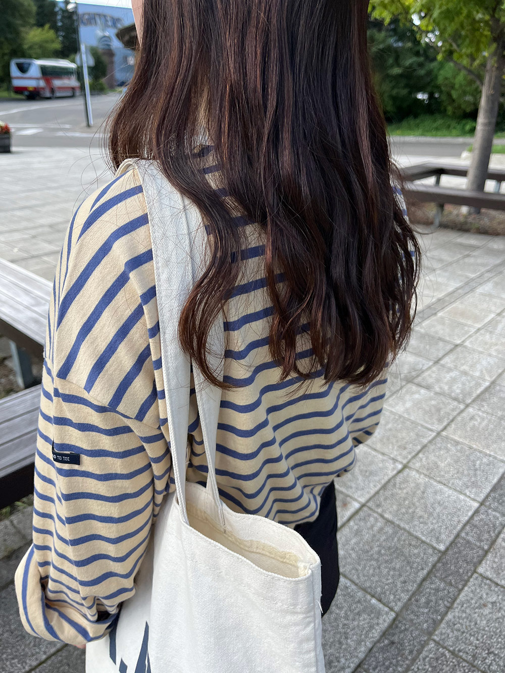 袖タグ付きボーダーTシャツ | 詳細画像27