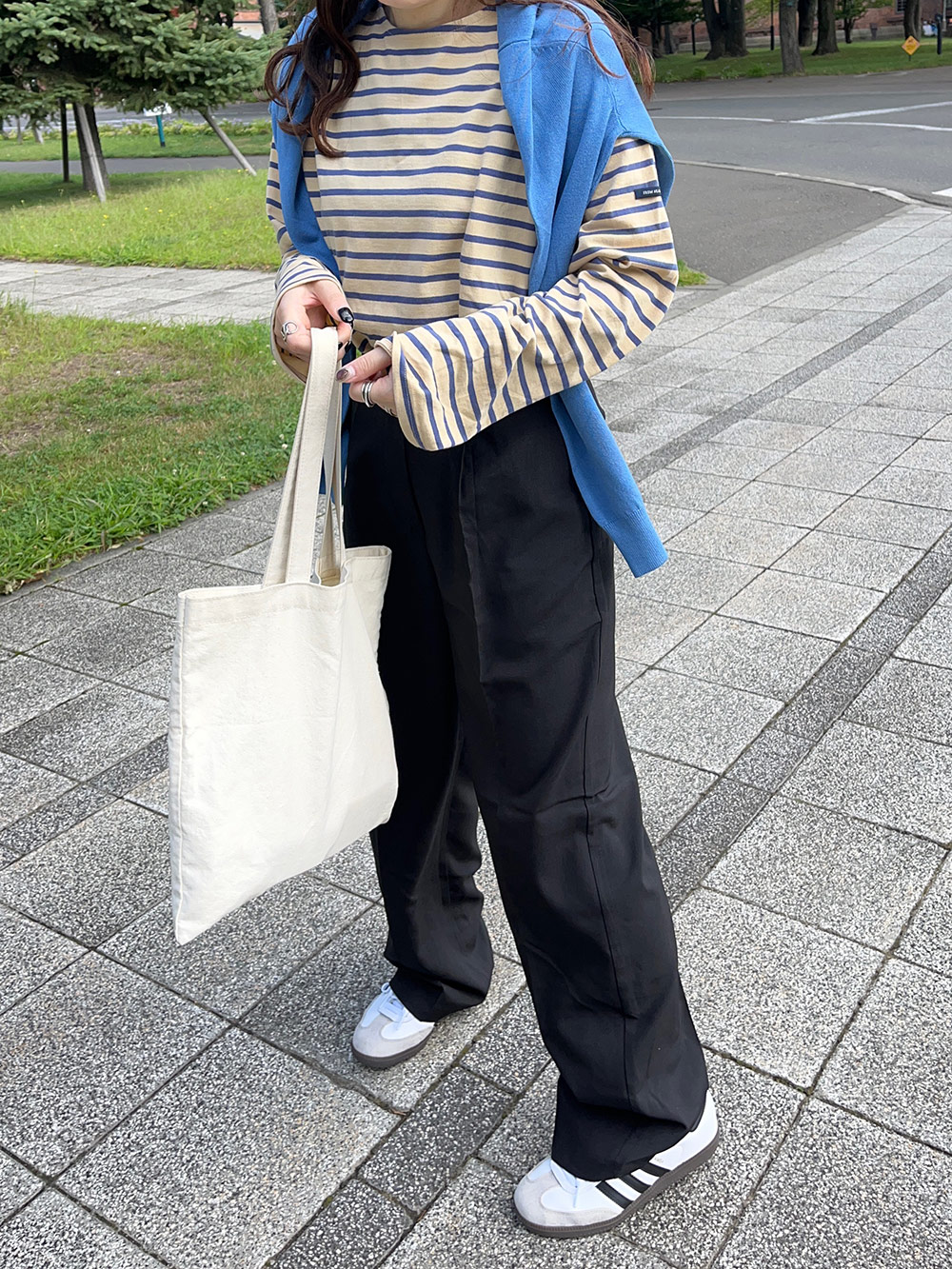 袖タグ付きボーダーTシャツ | 詳細画像28