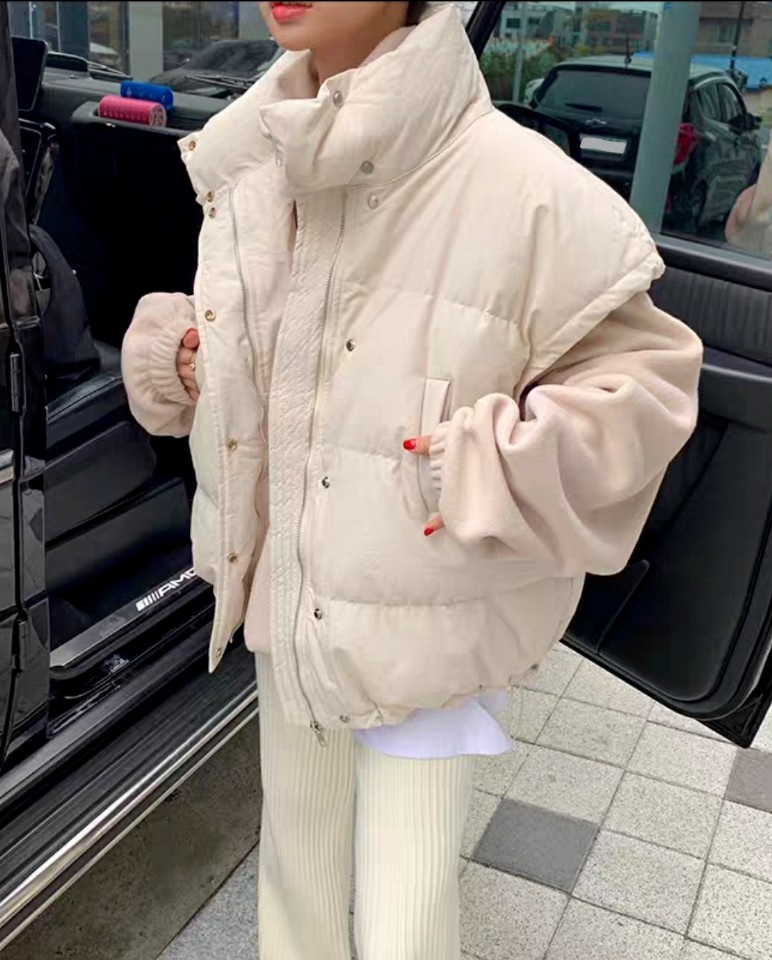 ドローコードハイネックウェルロンベスト | 詳細画像2