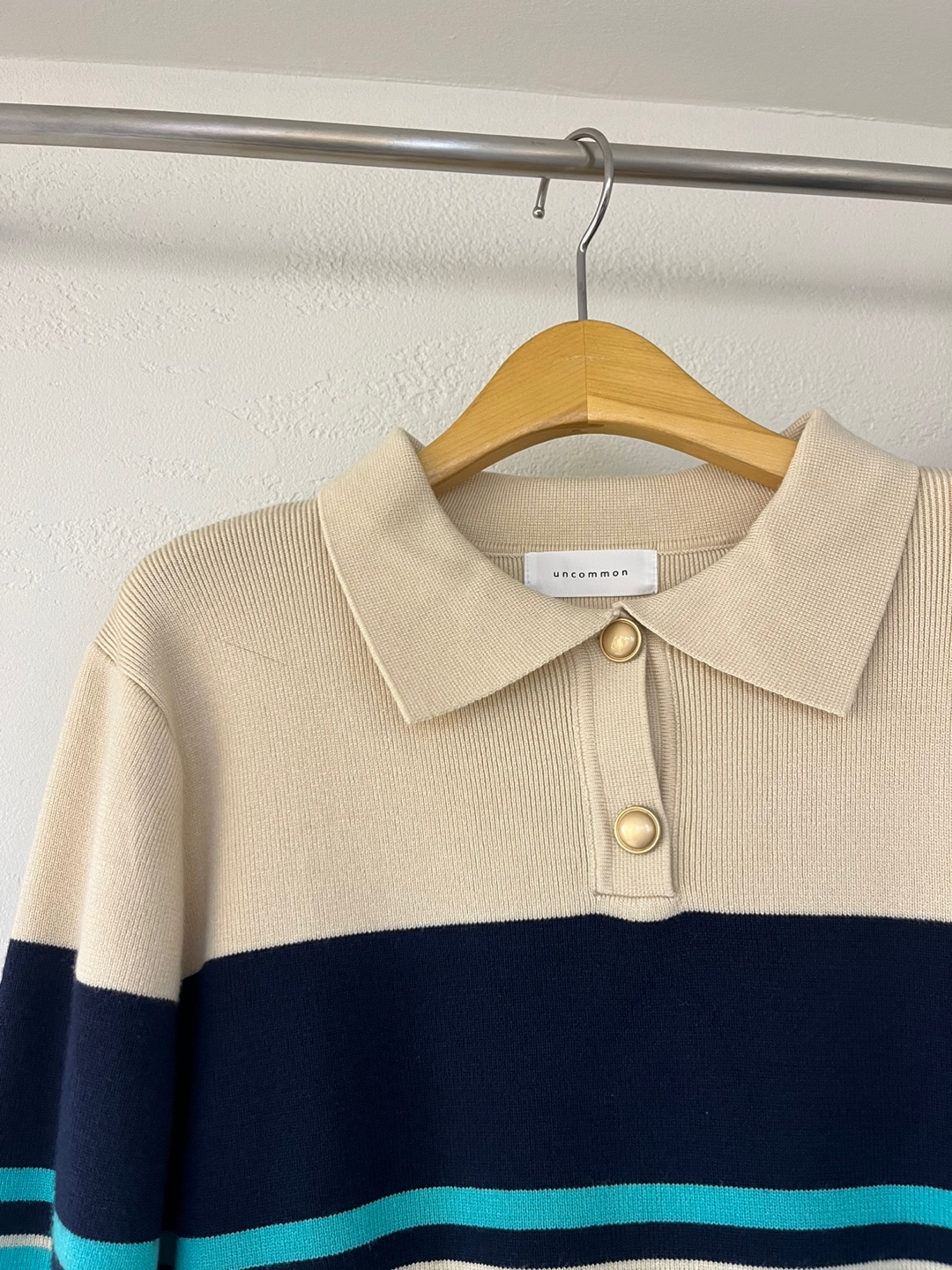 配色カラーニットプリーツワンピース | 詳細画像9