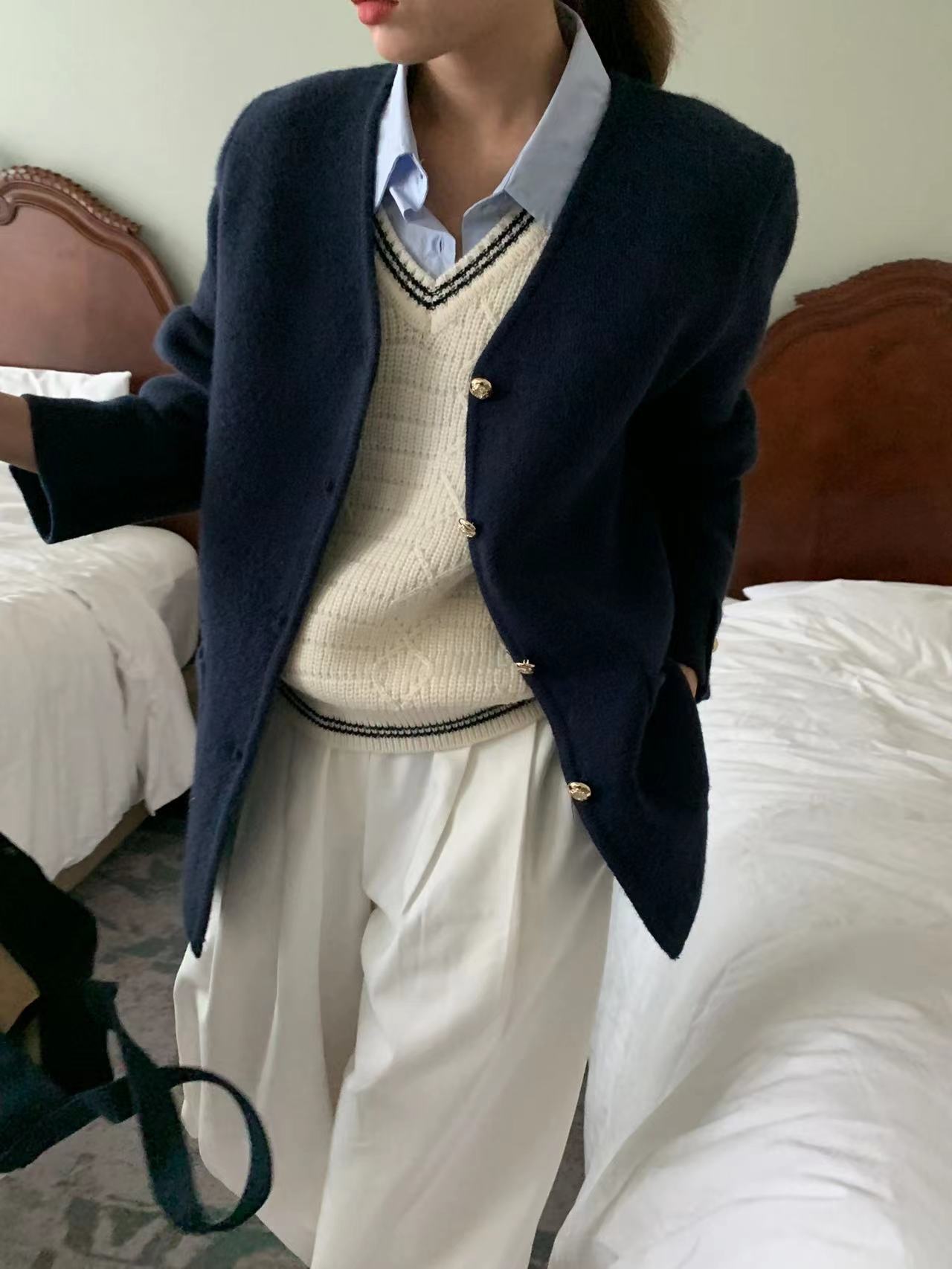 フラワーボタンソフトジャケット | 詳細画像2