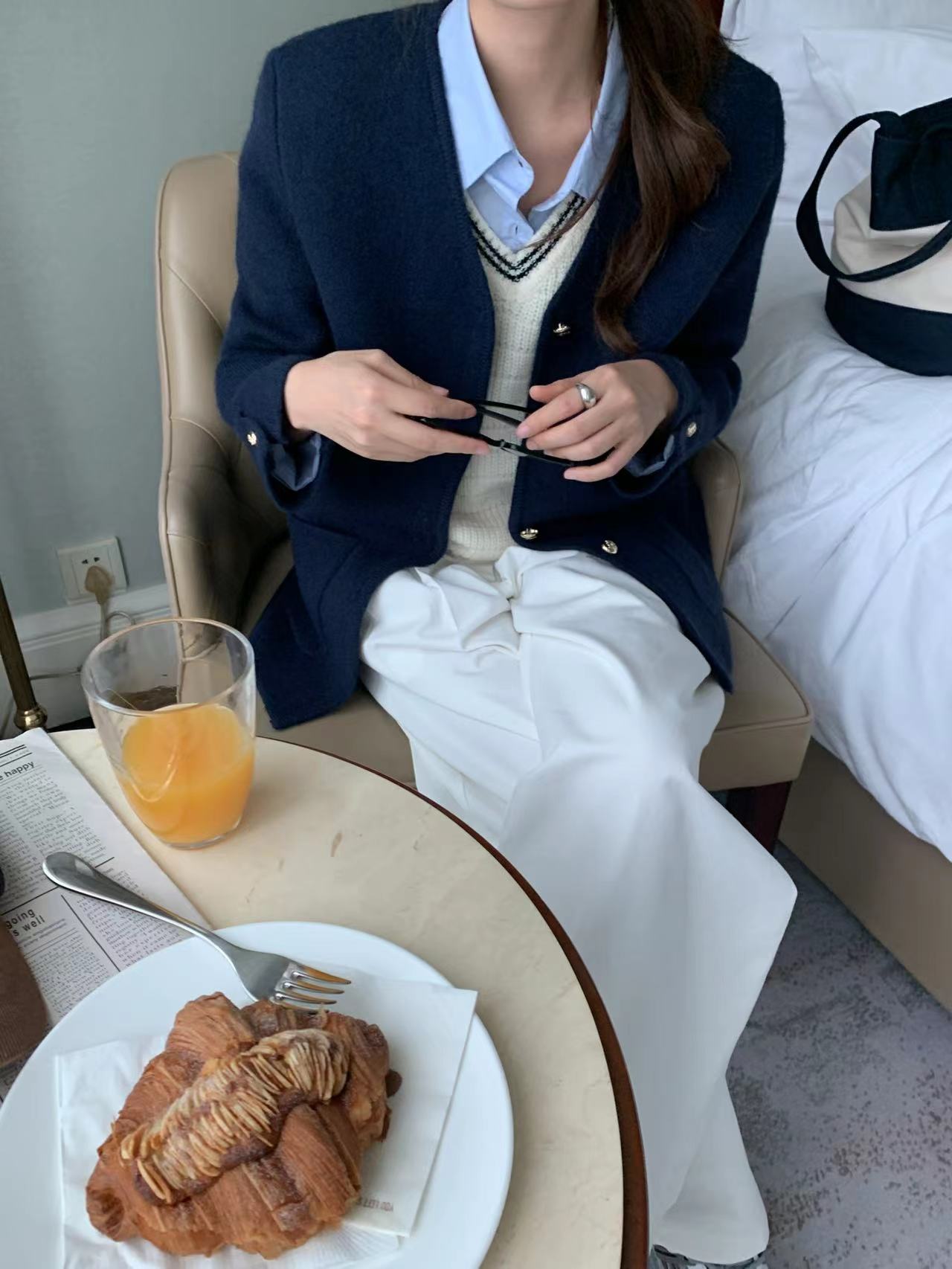 フラワーボタンソフトジャケット | 詳細画像5