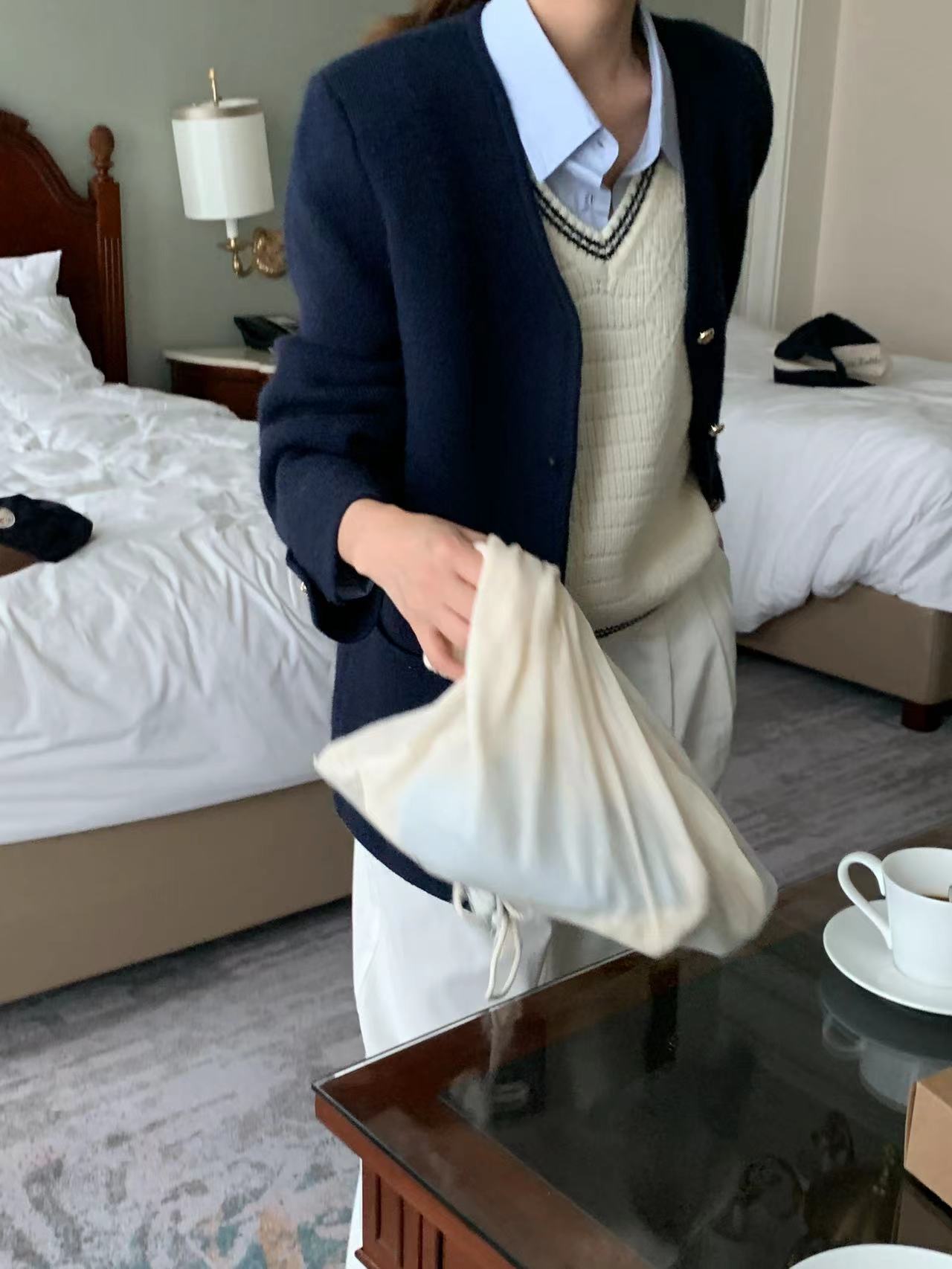 フラワーボタンソフトジャケット | 詳細画像8