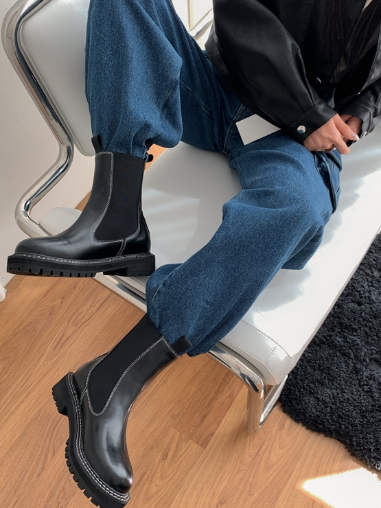 ステッチサイドゴアアンクルブーツ | 詳細画像3