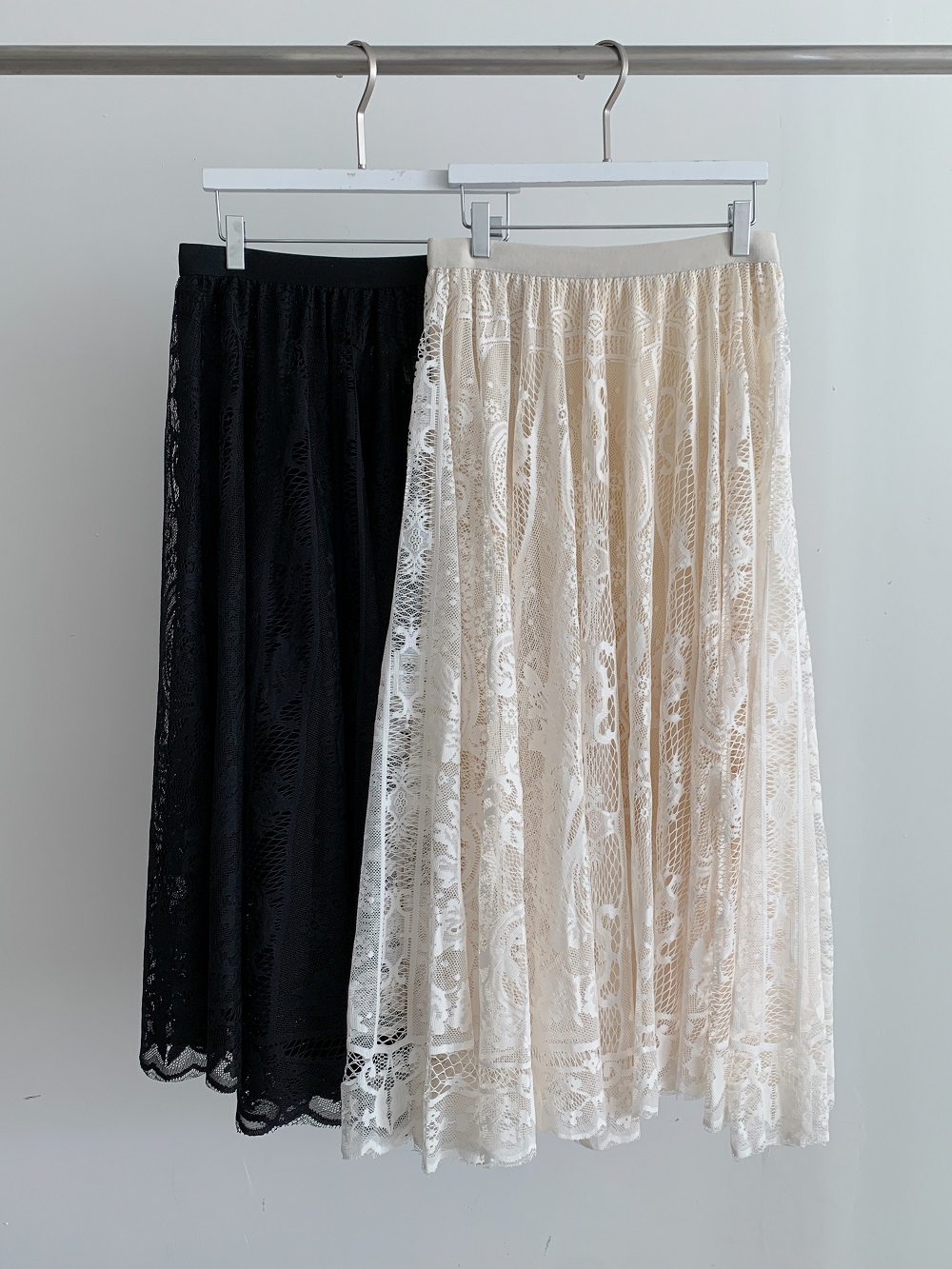 スカラップレースイージースカート | 詳細画像12