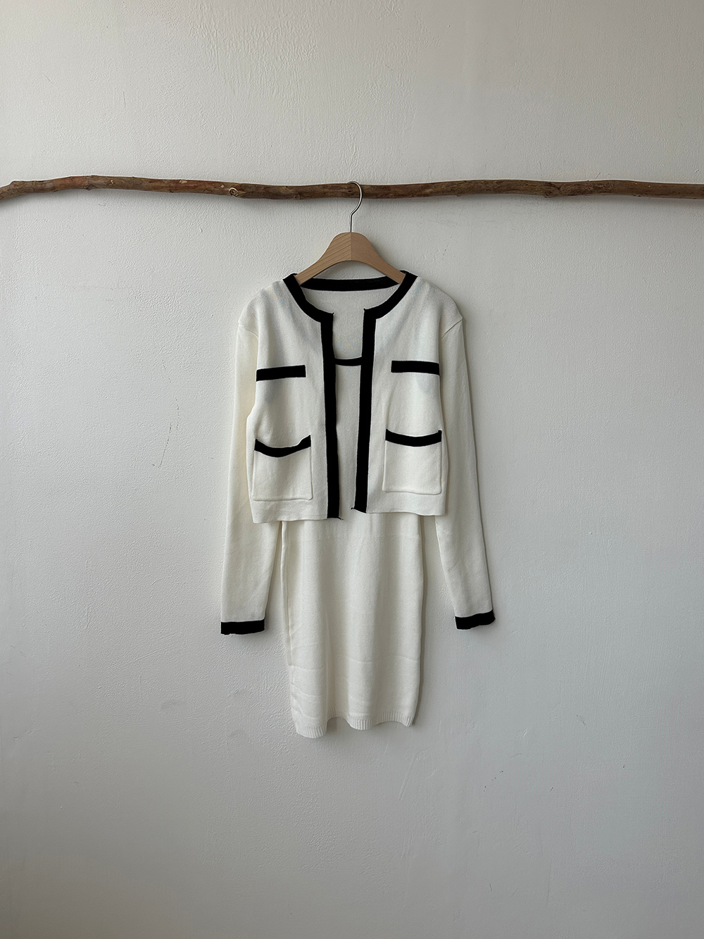 配色ニットカーデ&ワンピースSET | 詳細画像59