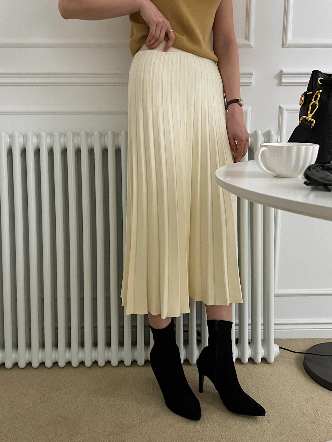 プリーツニットイージースカート | 詳細画像21