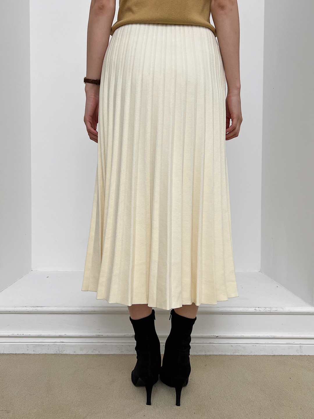 プリーツニットイージースカート | 詳細画像22