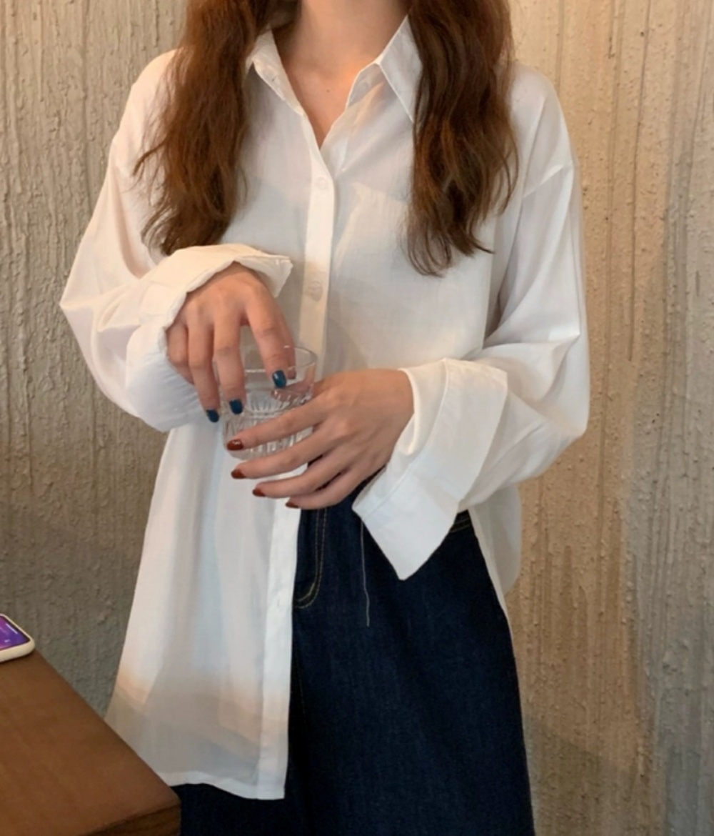 シルキールーズシャツ | 詳細画像8