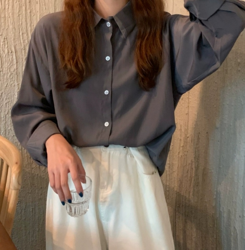 シルキールーズシャツ | 詳細画像11