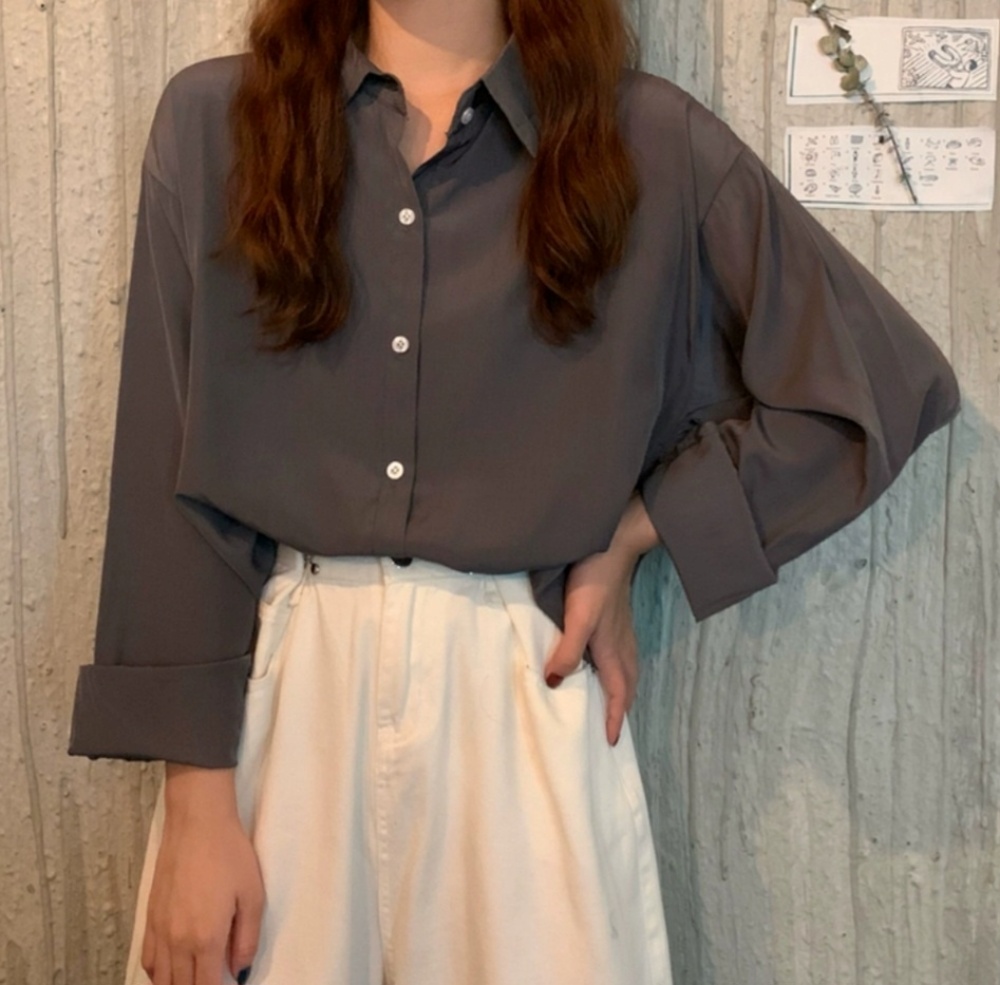 シルキールーズシャツ | 詳細画像12