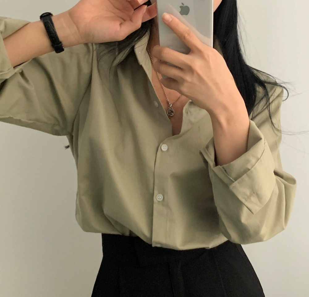 シルキールーズシャツ | 詳細画像13