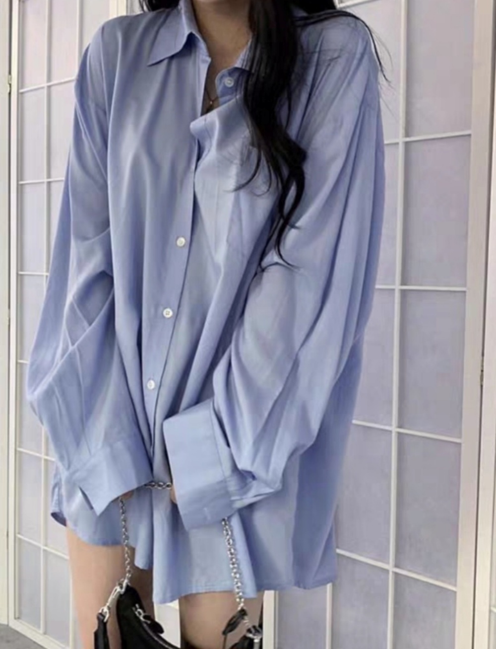 ワンポケットシルキーボクシーシャツ | 詳細画像2