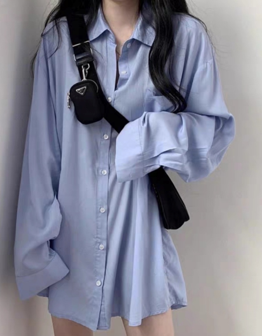 ワンポケットシルキーボクシーシャツ | 詳細画像4