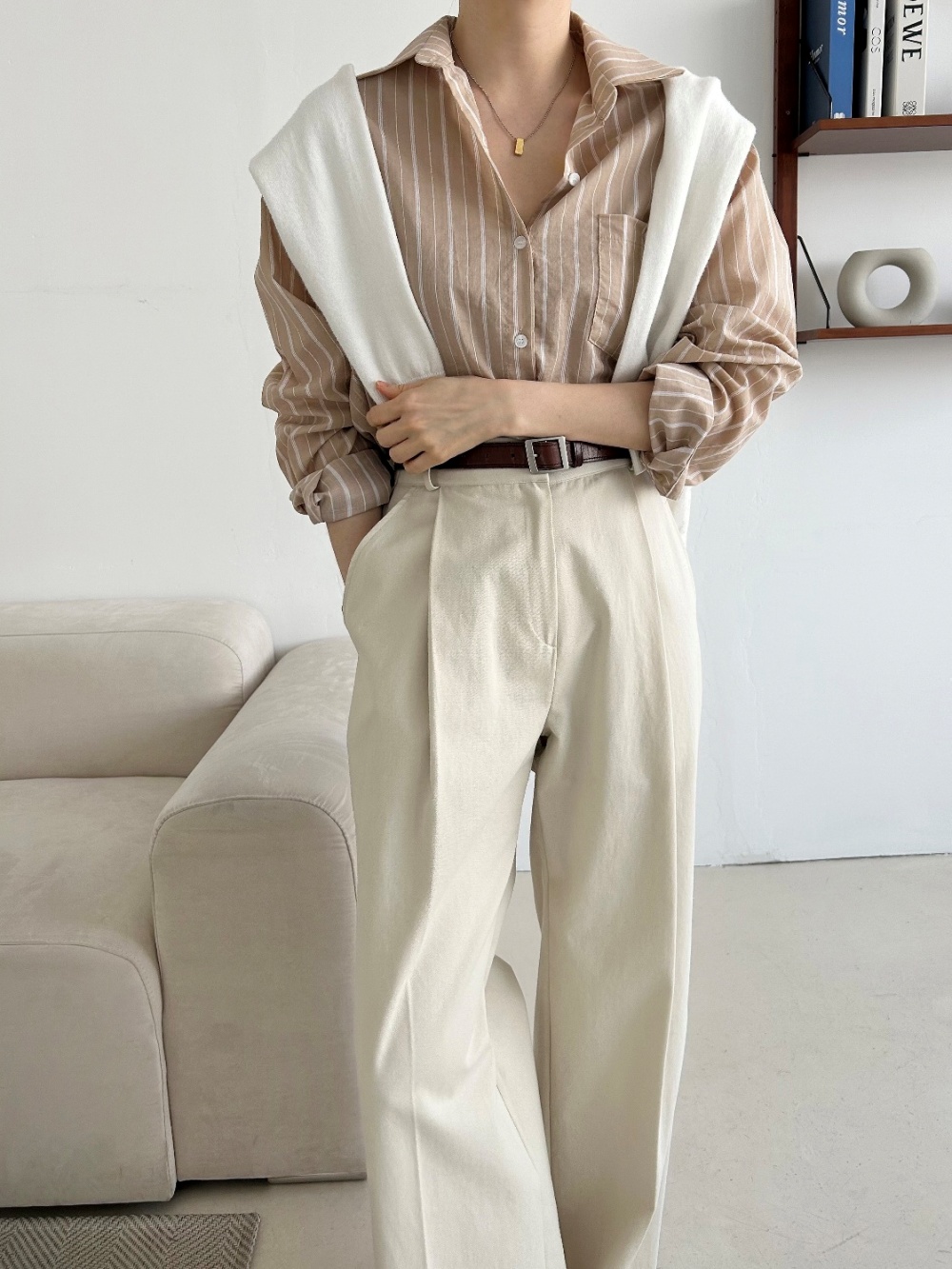 マルチストライプポケットシャツ | 詳細画像4