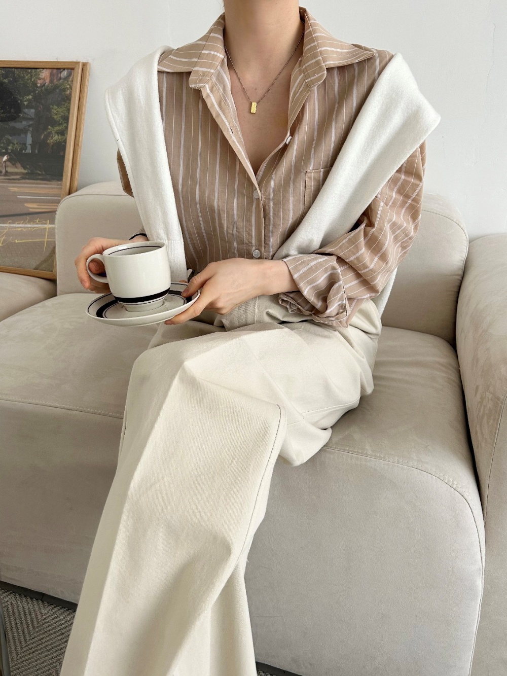 マルチストライプポケットシャツ | 詳細画像5