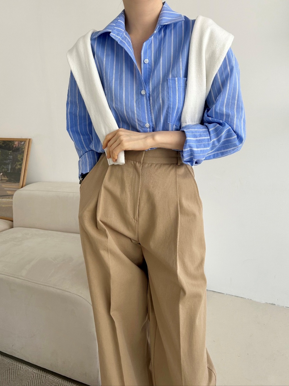 マルチストライプポケットシャツ | 詳細画像18