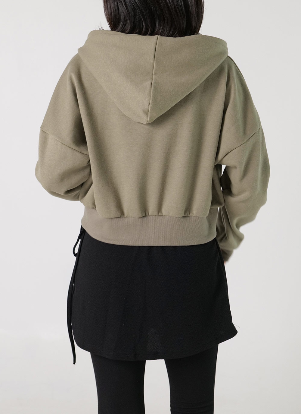 ストリング付フードダブルジップパーカー | DHOLIC | 詳細画像10