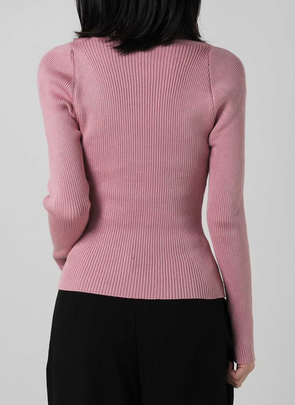 ハートネックスリムリブニット | DHOLIC | 詳細画像9