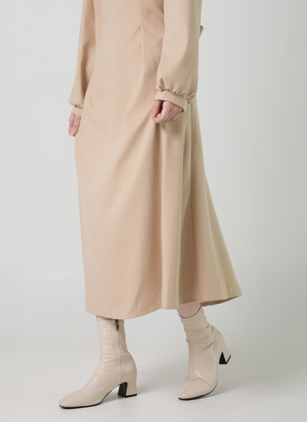 ラウンドリボンパフワンピース | DHOLIC | 詳細画像12