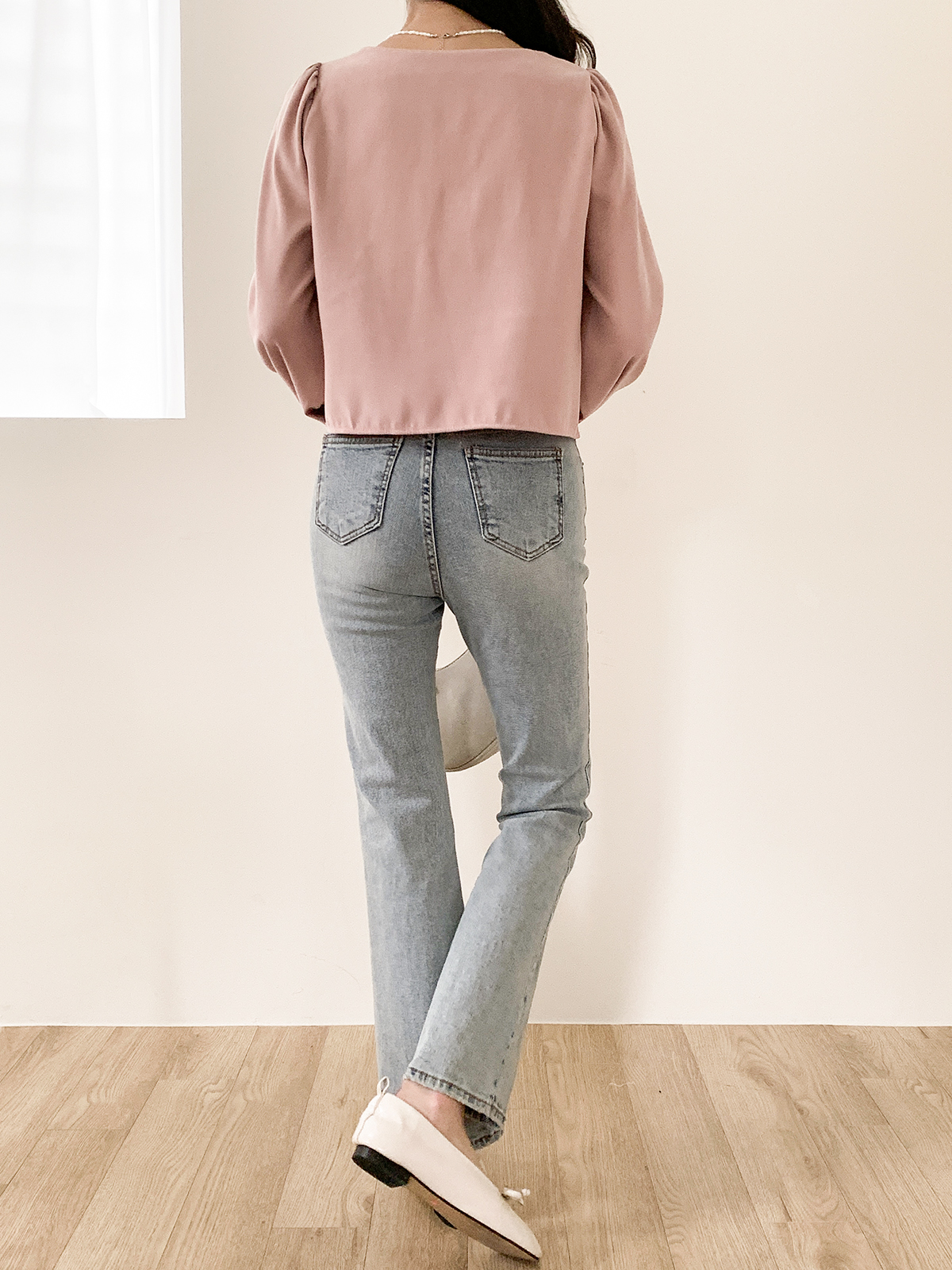 フリルリボンスクエアネックブラウス | 詳細画像16