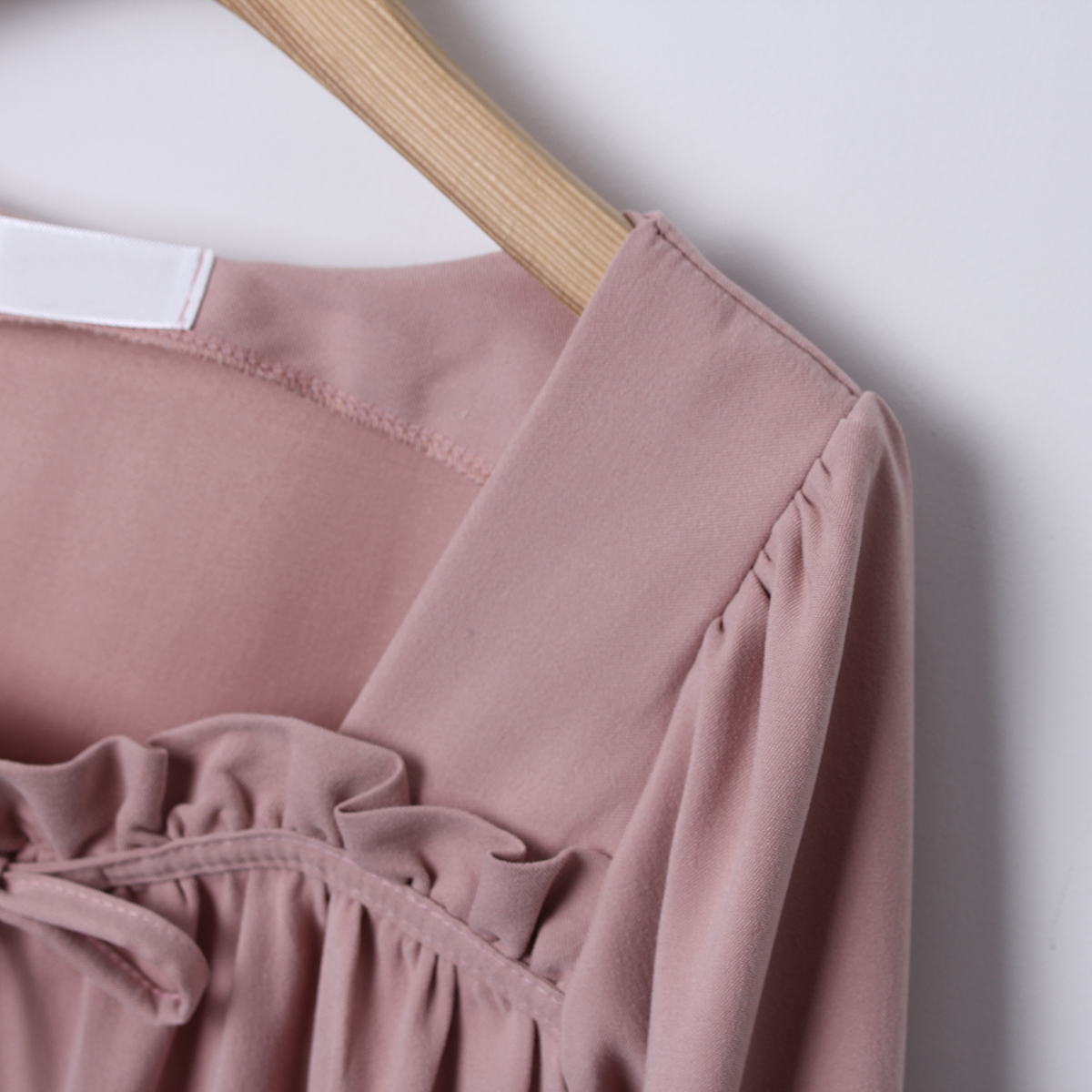 フリルリボンスクエアネックブラウス | 詳細画像24