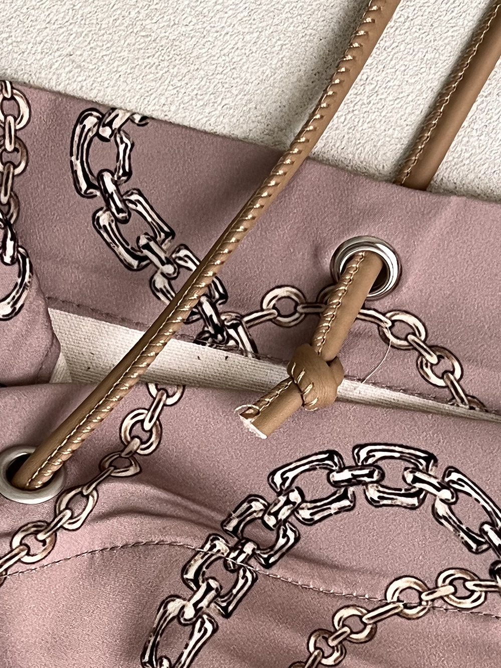 バイカラーアシメパターンバッグ | 詳細画像7